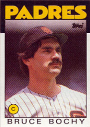 1986 Topps Baseball Cards      608     Bruce Bochy